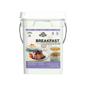 Augason Farms Breakfast Emergency Food Supply 4 Gallon Pail